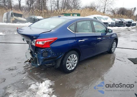 2017 Nissan Sentra Sv z USA, uszkodzony, nr VIN 3N1AB7AP0HY269820